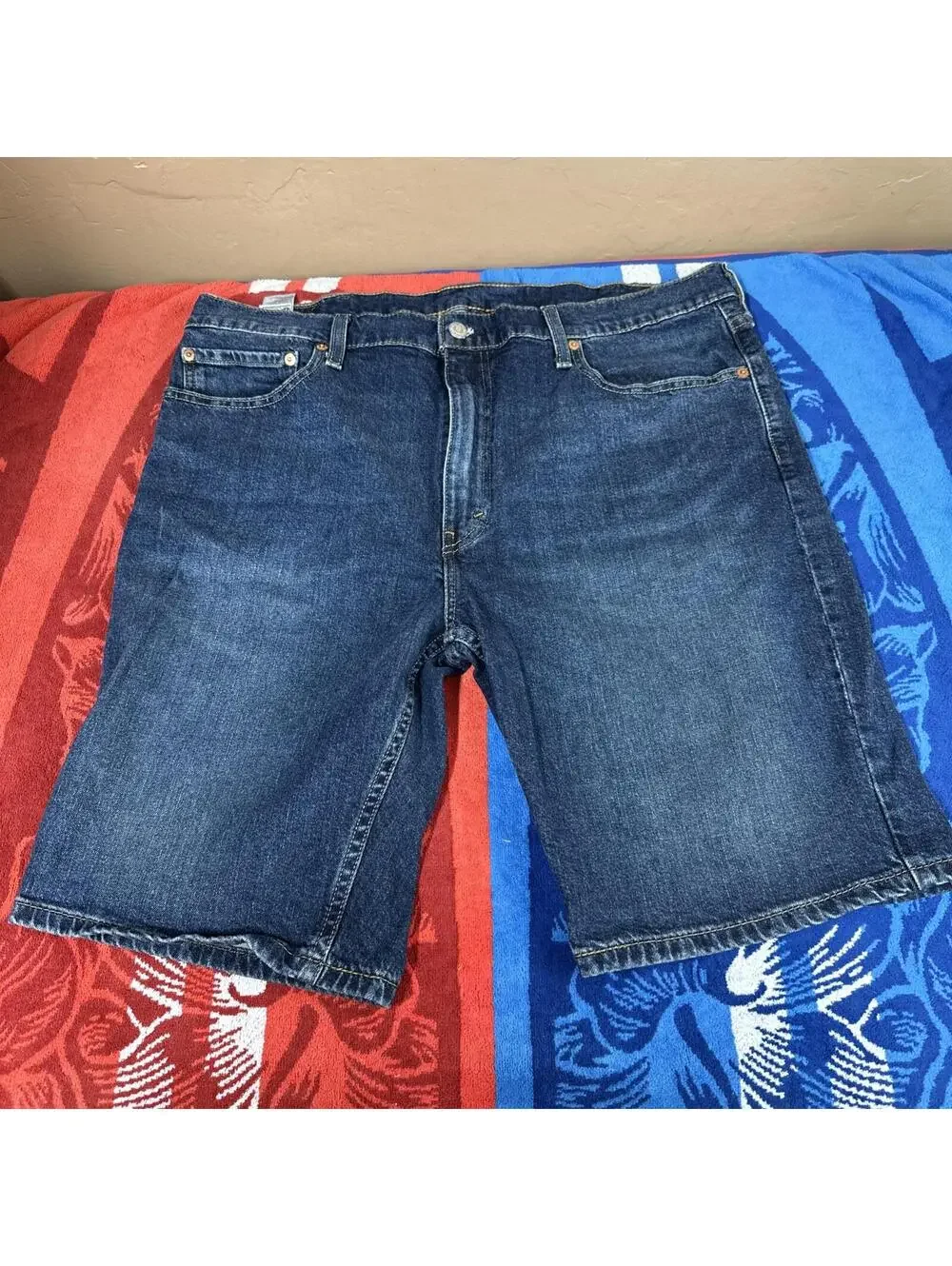 Levis 412 Denim Shorts 40